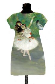 Dress with print  Dancers - EDGAR DEGAS promo 10