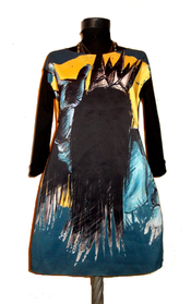Dress with Print Metal King - long sleeve