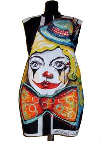 Dress with Print Clown
