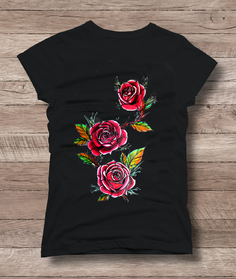 T-shirt  Roses