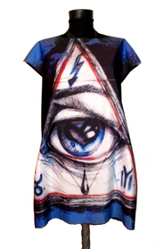 Illuminati Eye Dress promo