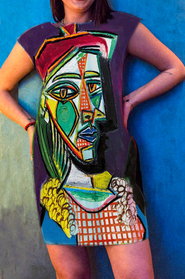 Dress with print  Pablo Picasso