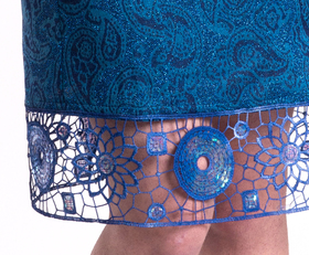 Blue Skirt - So Innocent Suit