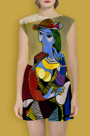 Dress with print Seated Woman  Pablo Picasso 