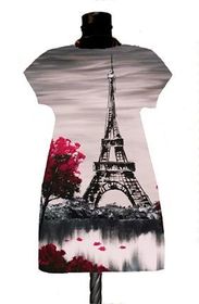 Dress with Print Nostalgique PARIS promo 10