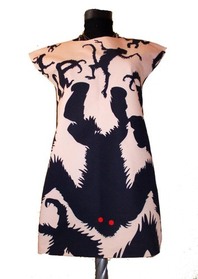 Dress with Print Red-eye Monkey promo