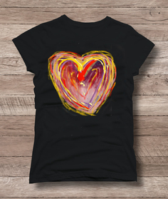 T-shirt  Colorful Heart 1