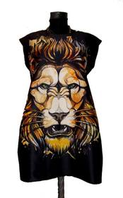  Dress with Print Lion