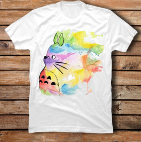 T-shirt  Manga print  Totoro 4