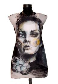 Dress with Print The Eye