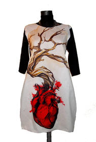 Dress with Print Rooted In The Heart