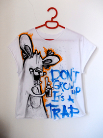 Hand-painted T-shirts- individual project