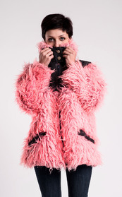Fluffy Pink Jacket