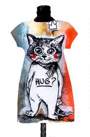 Dress with Print  Kitten Hug promo