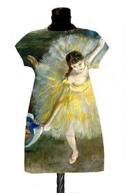 Dress with print  End of an Arabesque - EDGAR DEGAS