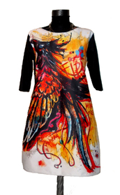 Dress with Print Phoenix