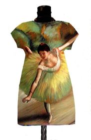 Dress with print  Dancer Tilting Edgar Degas