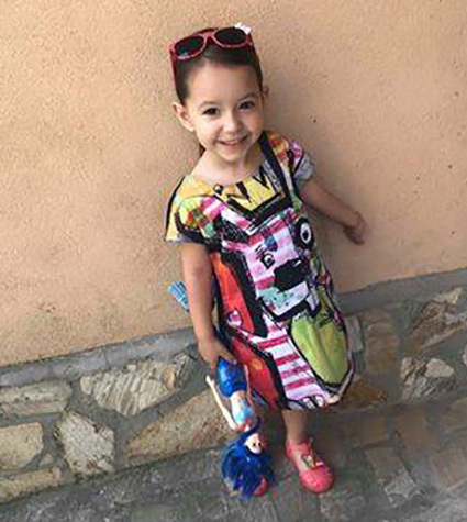 Funky Bunny Girl's Dress