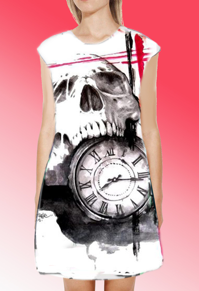 Dress with Print Skull II