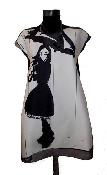 Dress with Print Lovely Rainy Day  promo