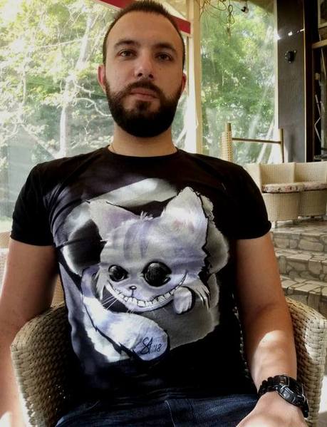 T-shirt Cheshire Cat