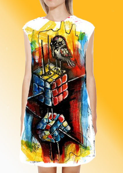 Dress with Print Rubik Puzzle