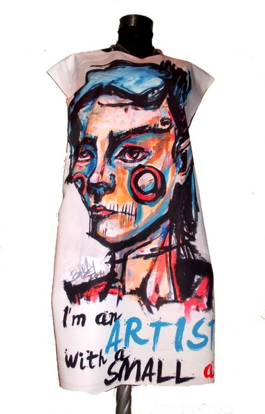 Dress with Print Artist