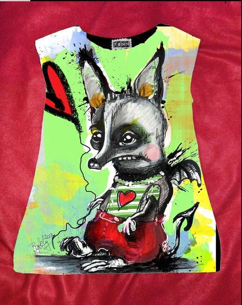 Cute Dragon Girl's Dress