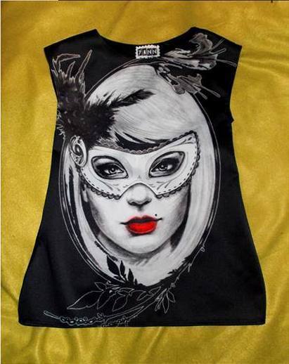 Dress with Print for Children Domino