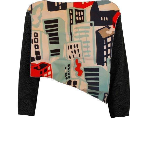 Blouse with Print City