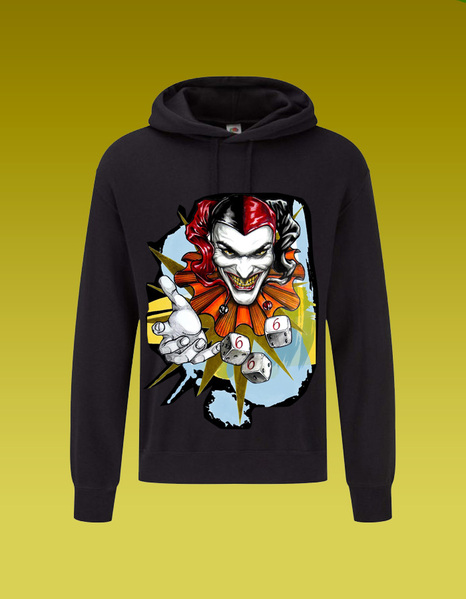 SWETSHIRT JOKER GAMBLING PASSION