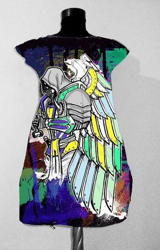 Dress with Print  Knight  promo 10