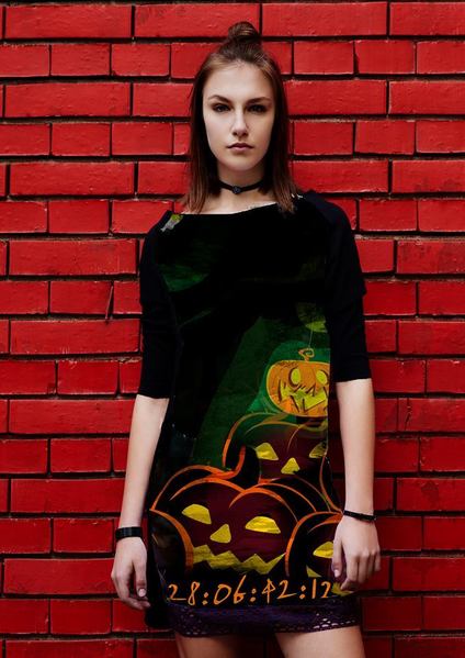 DRESS Scary Pumpkins