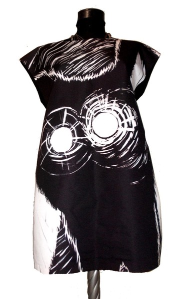 Dress with Print Crime Story