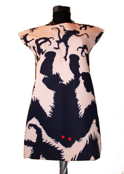 Red-eyed Monkeys Dress 