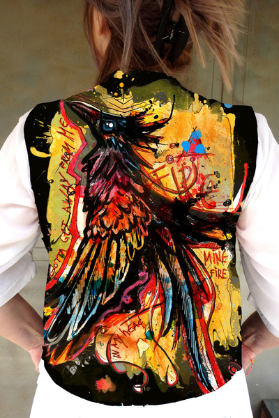 Vest with Print Phoenix 