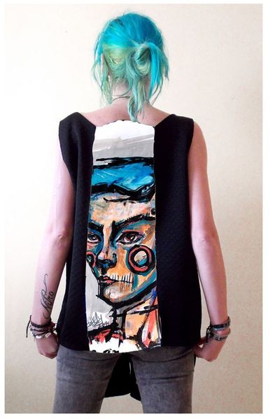 Vest with Print Artist