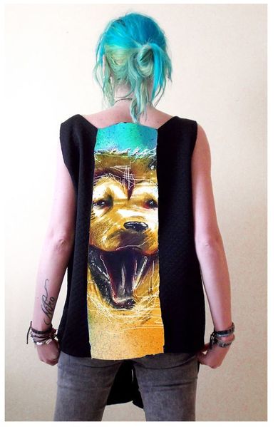 Vest with Print Big Dog