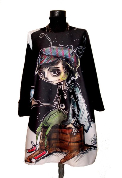 Dress with Print Barnaby - long sleeve