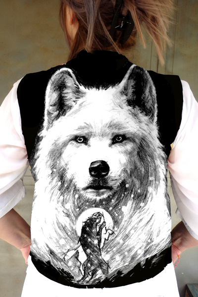 Vest with Print Dog