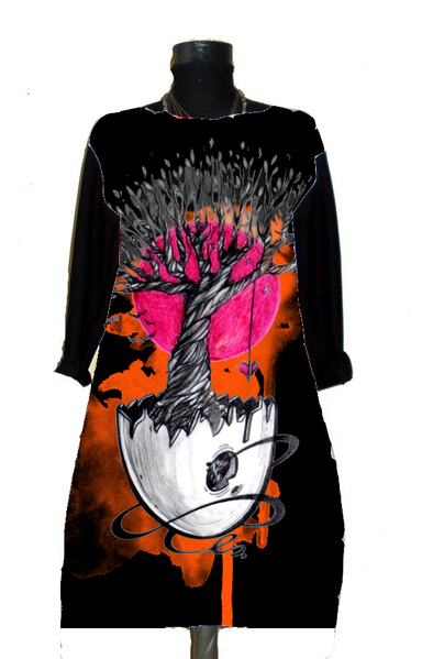 Eggshell Tree - long sleeve