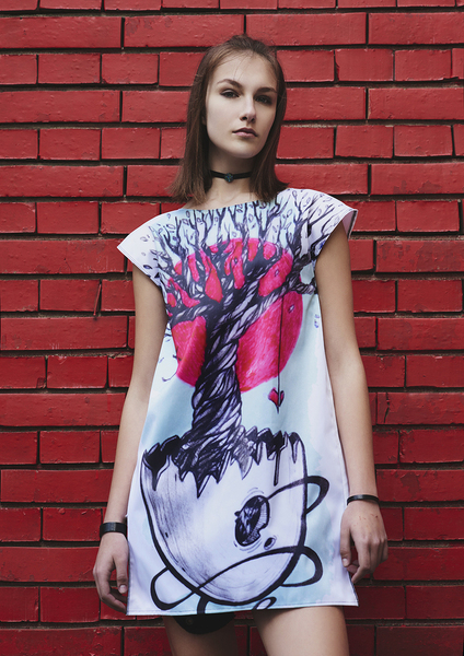 Tunic with Print Egg of Life