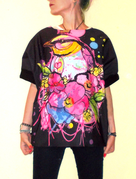 Blouson  with Print Bird