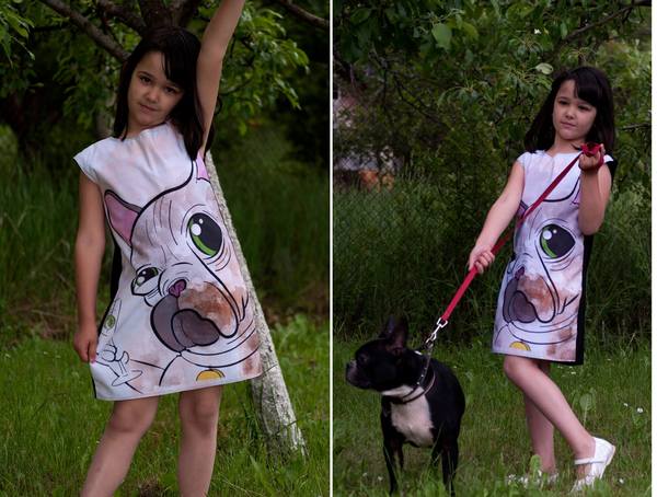 РОКЛЯ С ПРИНТ ЖИВОТНИ