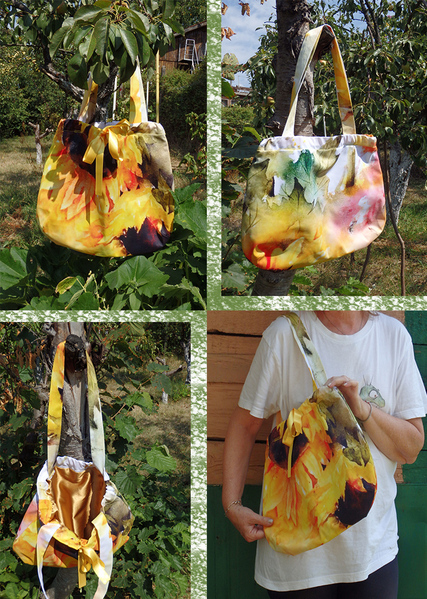 ЧАНТА С ПРИНТ СЛЪНЧОГЛЕДИ