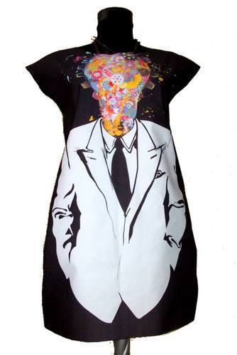 Dress with Print Anonymous In Colors promo