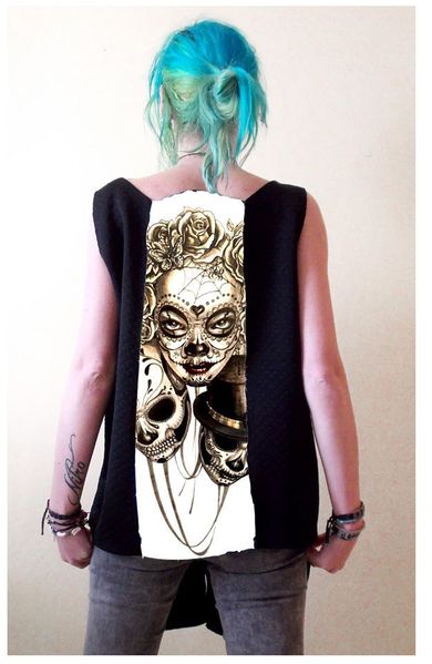 Vest with Print Masks
