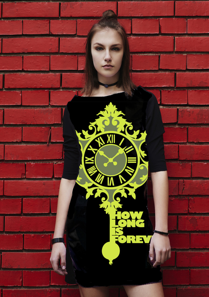 Dress How long is forever  -  long sleeves