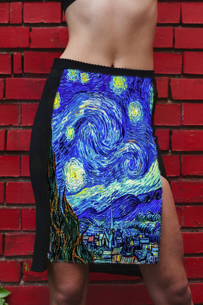 Skirt with Starry Night