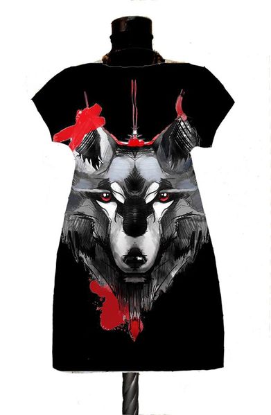 Dress  Black Wolf